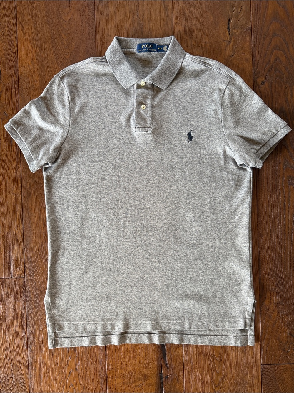 Polo by Ralph Lauren Heather Gray Short-Sleeve Polo
